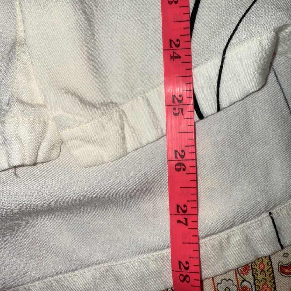 Zara Man White Black Abstract Line Print Button-Up Shirt Size M - Picture 9 of 13